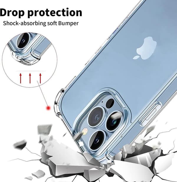 Boom Shockproof Skal till iPhone 14 Pro Max (NR) Transparent