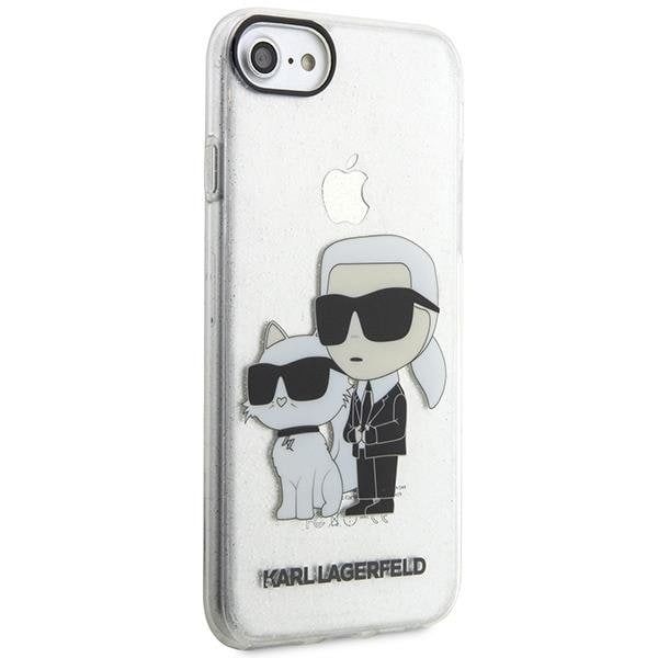 Karl Lagerfeld iPhone 7/8/SE 2020 Skal Gliter Karl&Choupette