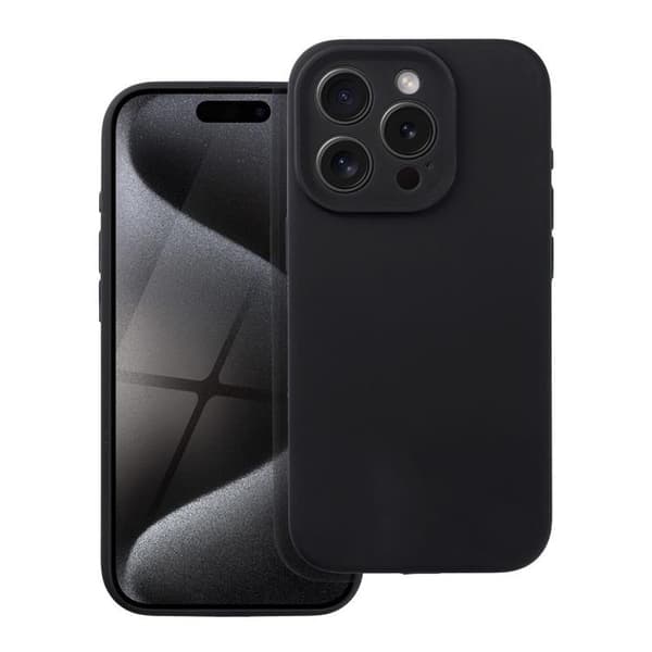 Telefontaske til iPhone 16 Plus Silikone 2mm - Sort Black