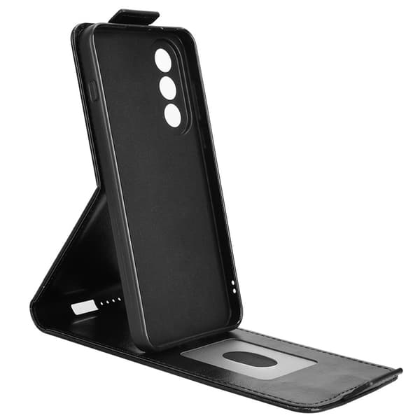 OnePlus Nord 5 Plånboksfodral Vertical Flip Läder - Svart Svart