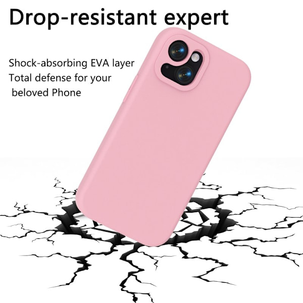 Mobilskal till iPhone 14/13 Shockproof EVA - Rosa Rosa