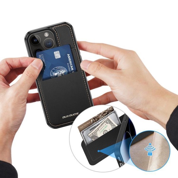 Dux Ducis iPhone 14 Pro Mobilskal Magsafe 3-i-1 RFID