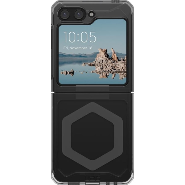 UAG Galaxy Z Flip 5 -matkapuhelinkotelo Magsafe Plyo Pro - tuhkan/avaruuden harmaa