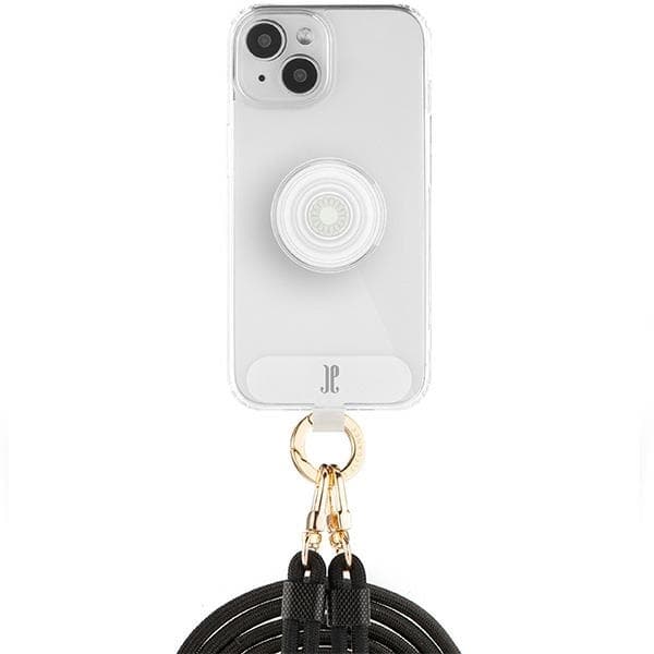 Just Elegance Mobilskal till iPhone 15 3in1 PopGrip - Transparent