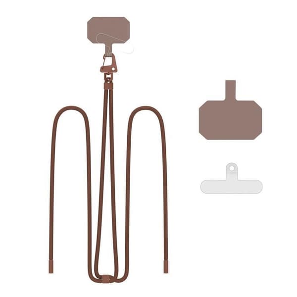 Tech-Protect Mobilrem Crossbody C5S - Chokoladebrun Brun