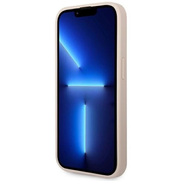 GUESS iPhone 14 Pro Max Skal Big Metall Logo - Rosa