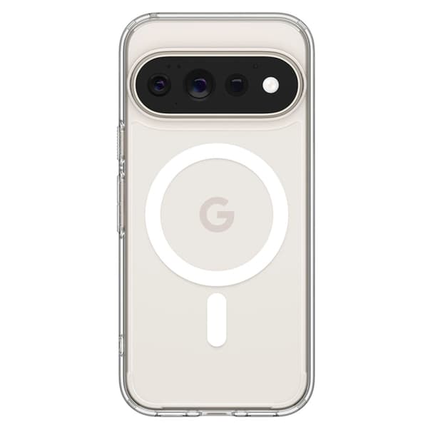 Spigen Mobilskal För Google Pixel 11 Pro Magsafe Ultra Hybrid - Clear/Vit Vit