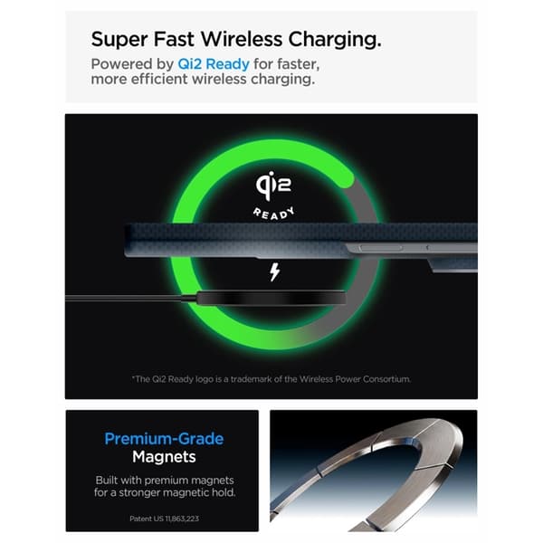 Spigen Mobilskal För Galaxy Z Fold 8 Ultra MagSafe Airskin Aramid