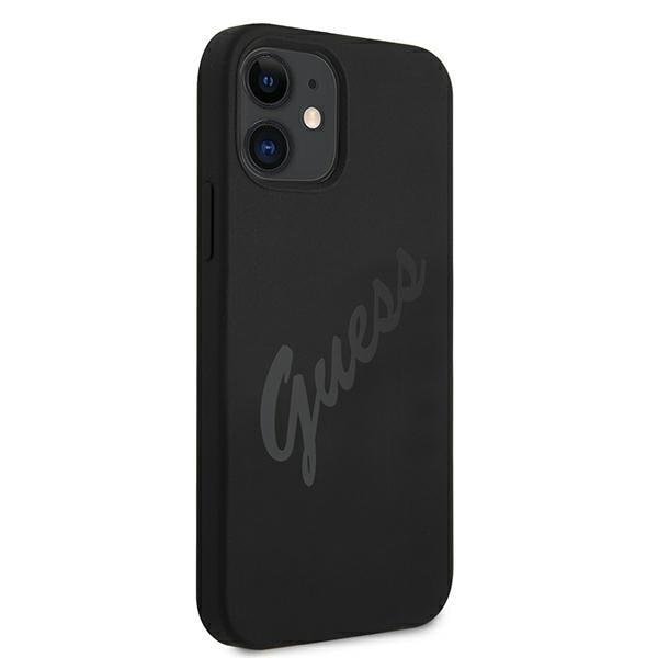 Guess Skal iPhone 12 Mini Script Vintage - Svart Svart