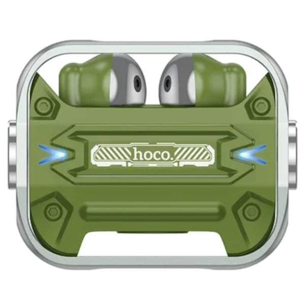 Hoco stereo trådlösa hörlurar Trendy EW55 - Grön Grön