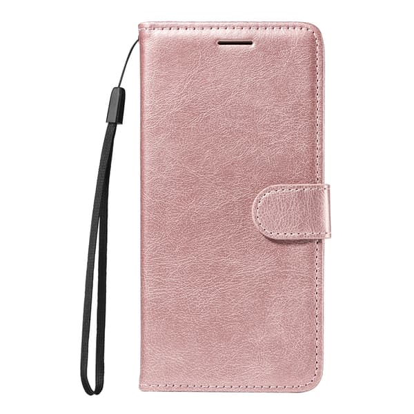 OnePlus 15 5G Plånboksfodral Solid Färg Konstläder Roséguld