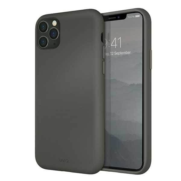 UNIQ Lino skal Hue iPhone 11 Pro Max moss Grå Grey