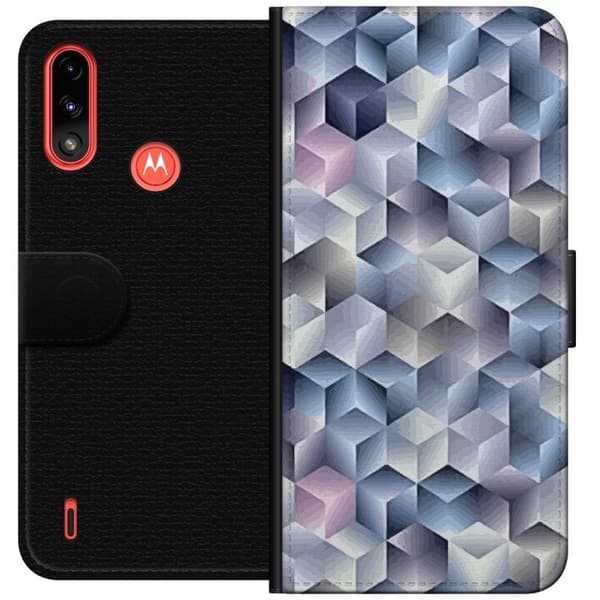 Plånboksfodral till Motorola Moto E7 Power med Cyklon
