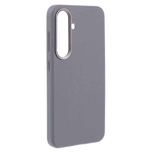 X-LEVEL Mobilskal till Samsung Galaxy S24 Magnetiskt Läder+PC Grå