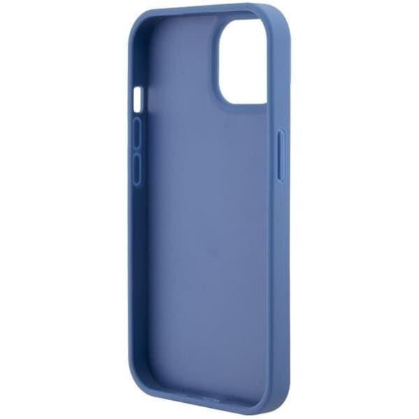 Guess iPhone 15 Mobilskal Crossbody 4G Metal Logo - Blå Blå