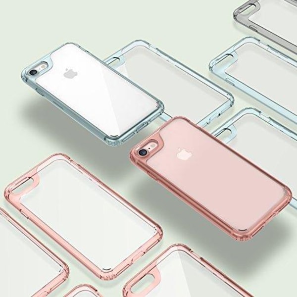 Caseology Waterfall Cover til Apple iPhone 7 Plus - Grå Grey