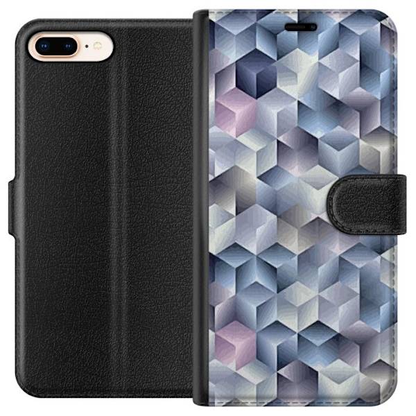 Plånboksfodral till Apple iPhone 8 Plus med Cyklon