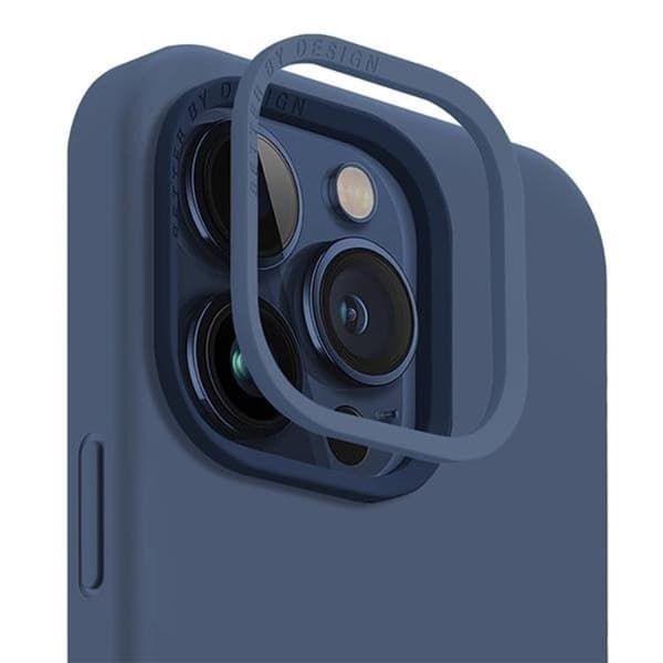 UNIQ Mobilskal till iPhone 15 Pro Magsafe Lino Hue - Marinblå