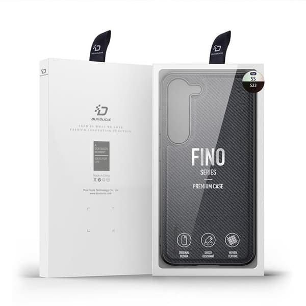 Dux Ducis Galaxy S23 Plus -kuori Fino - Musta Black