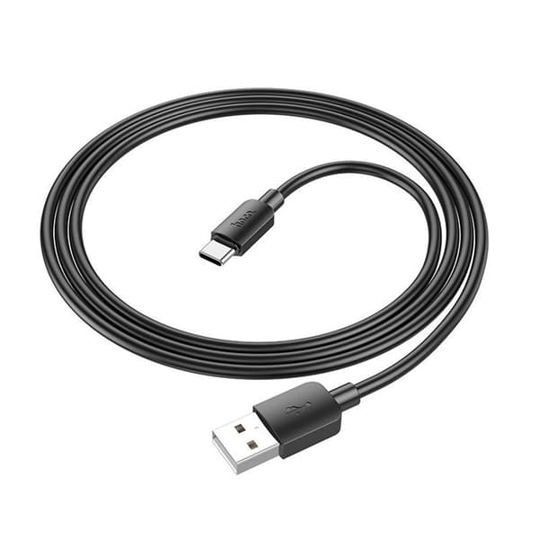 Hoco USB-C till USB-A kabel 1m 27W - Svart Svart