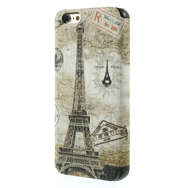 Matkapuhelinkotelo ikkunalla Apple iPhone 6 / 6S - Eiffel-torni Mönster