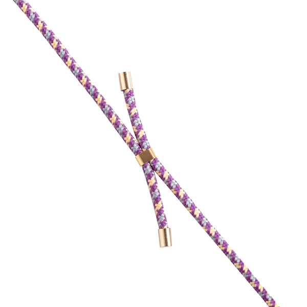 Boom iPhone 12 & 12 Pro skal med mobilhalsband- Rope CamoPurple Rope CamoPurple