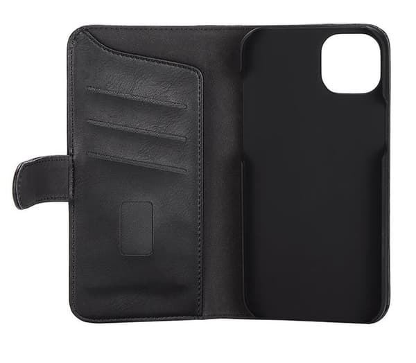 GEAR iPhone 14 Plus Lompakkokotelo - Musta Black