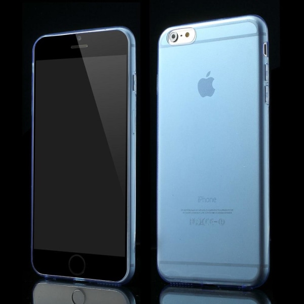 Ultratyndt 0,6 mm Flexicase etui til Apple iPhone 6 (S) Plus - Bl Blue