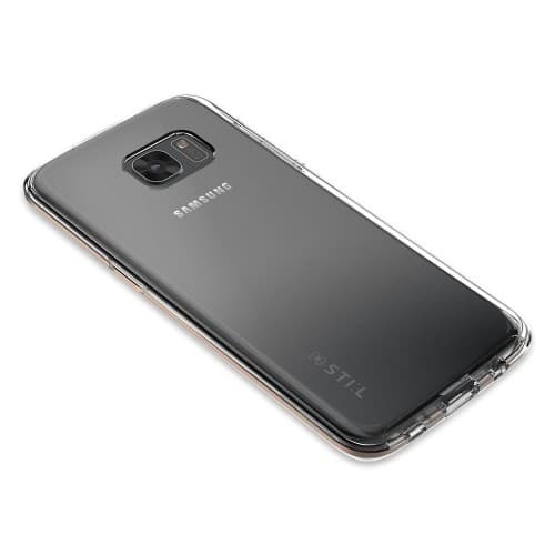 STILMIND Hybrid Case till Samsung Galaxy S7 Edge - Clear Transparent
