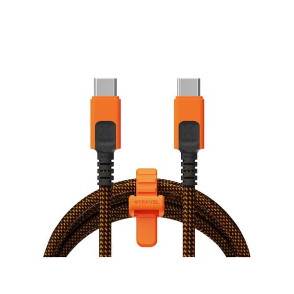 Xtorm Xtreme USB-C/C PD kabel 100W 1.5m Svart