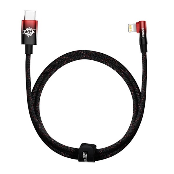 Baseus USB-C till Lightning kabel 20W MVP 2 Vinklad 1m