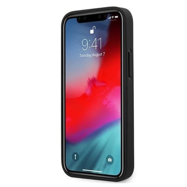 Ferrari Off Track Quilted Skal iPhone 12 Mini - Musta Black