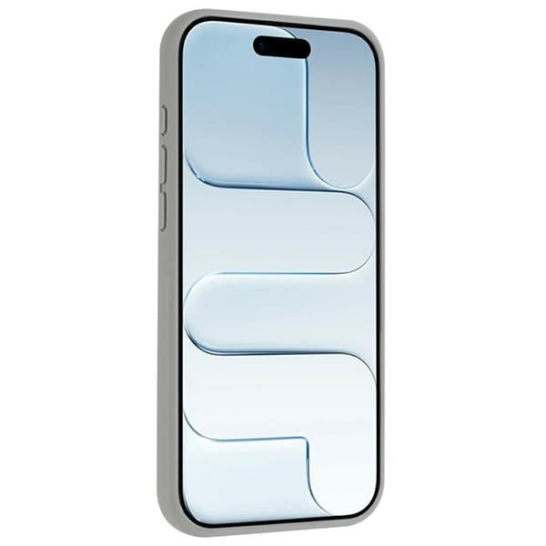 Mobilskal till iPhone 15 Pro MagSafe Rotary Kickstand Skin Touch - Grå Grå