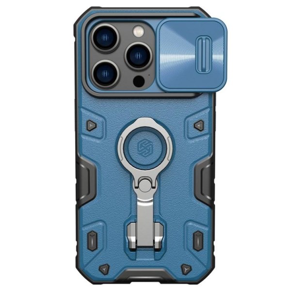 Nillkin iPhone 14 Pro Max Skal Ringhållare Armor Pro - Blå