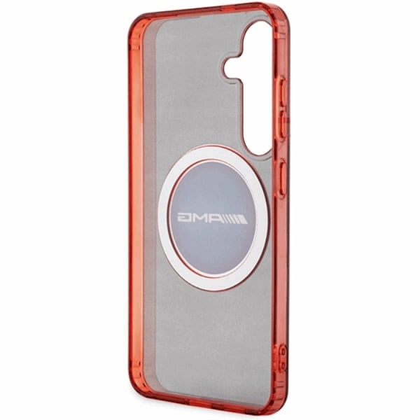 AMG Galaxy S24 Mobilskal MagSafe Transparent Bicolor - Svart Svart
