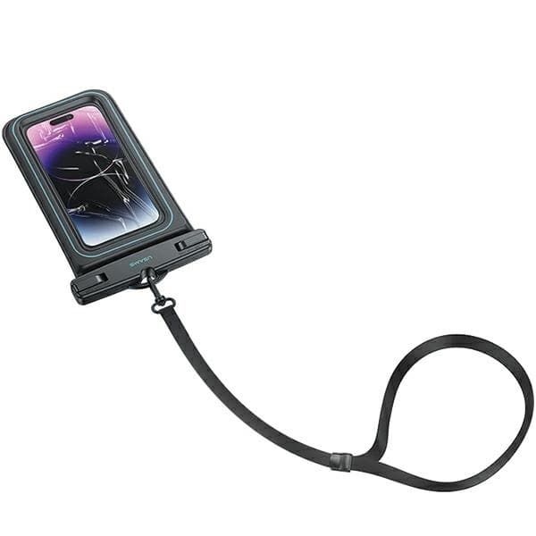 USAMS Universell Vattentät Mobilväska 6.7" IP68 - Vit