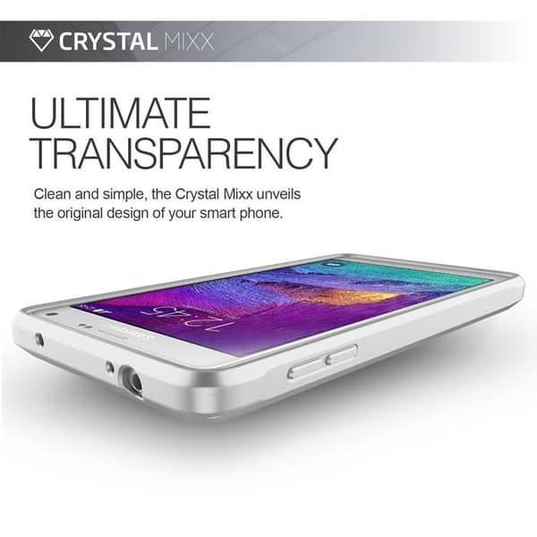 Verus Crystal Mixx Taske til Samsung Galaxy Note 4 - Hvid White