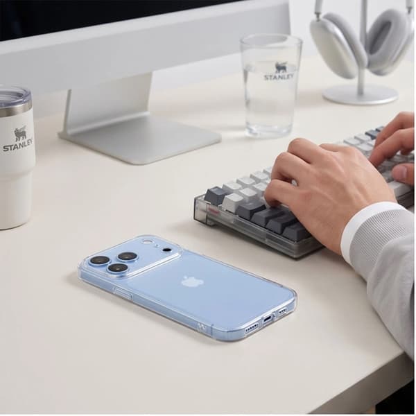 Tech-Protect Mobilskal För iPhone 18 Pro Flexair - Clear Transparent