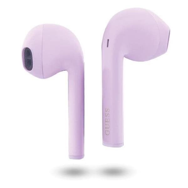 Guess TWS EST Logo Bluetooth In-Ear-høretelefoner + Dockningsstation Lila