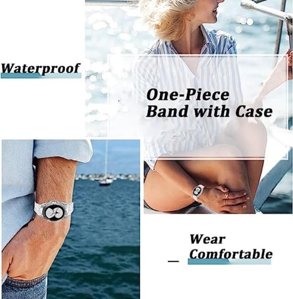 Galaxy Watch 4/5 (46mm) Udskiftningsetui - Klar Transparent