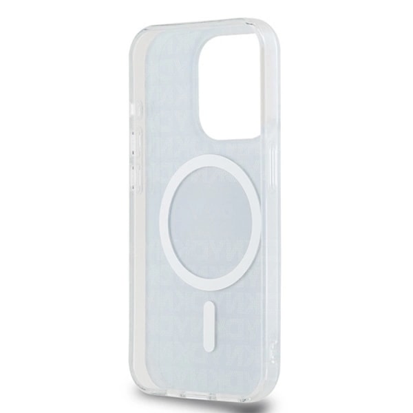 DKNY iPhone 13 Pro Max Mobilskal Magsafe IML Mono & Stripe - Svart Svart