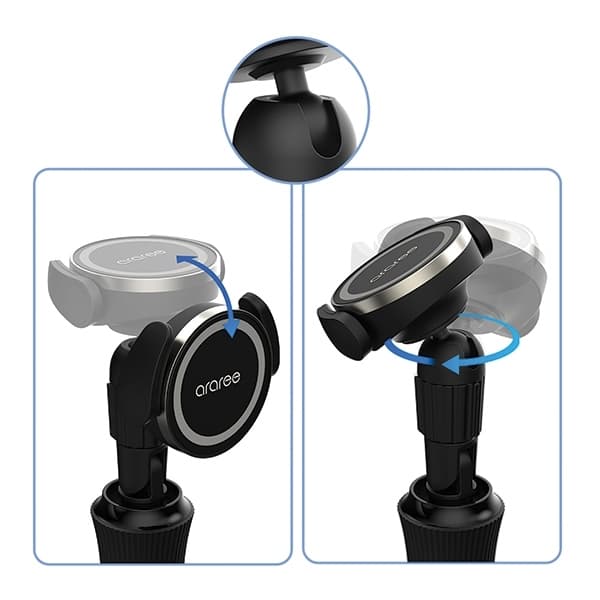 Araree Selfiestick MagSafe Tripod Bluetooth Magfie Pod Pro - Svart Black