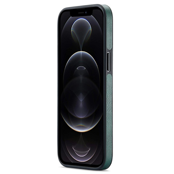 DG.MING Mobilskal till iPhone 12 / 12 Pro Logo View Grön
