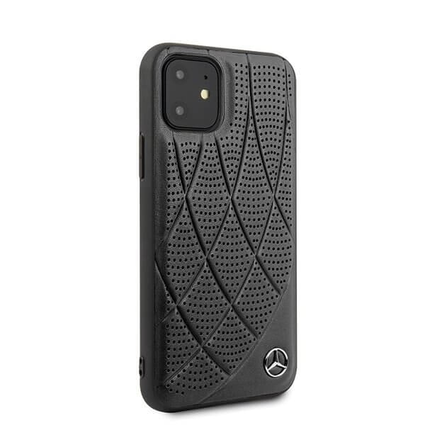 Mercedes Case skal iPhone 12 mini 5,4" Bow Line Svart Svart
