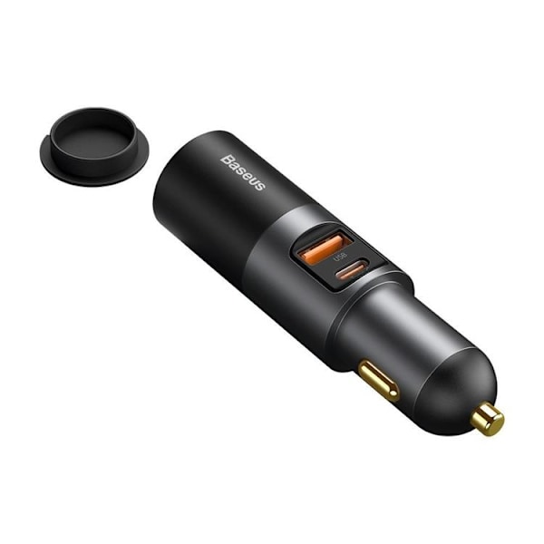 Baseus Billaddare USB Till USB-C 120W - Grå