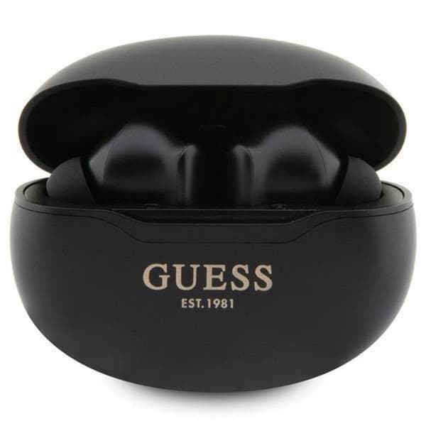 Guess TWS EST Bluetooth In-Ear-høretelefoner + Opladningsstation - Sort Black
