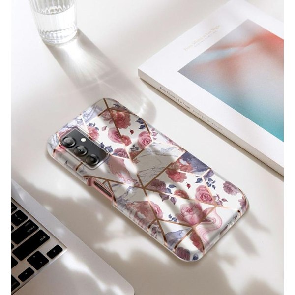 Tech-Protect Galaxy A14 5G Mobiskal Velar Marble - Rosa