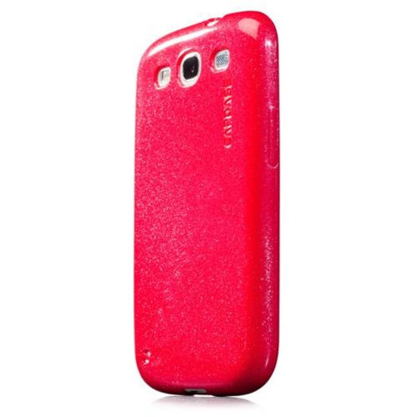 CAPDASE Xpose Sparko till Samsung Galaxy S3 i9300 (Röd) + Skärms Röd