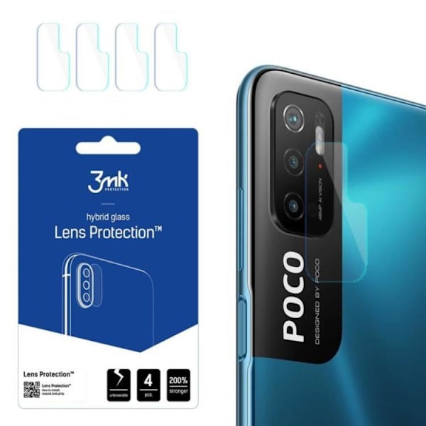 3MK Xiaomi POCO M3 Pro 5G Linsskydd Härdat Glass