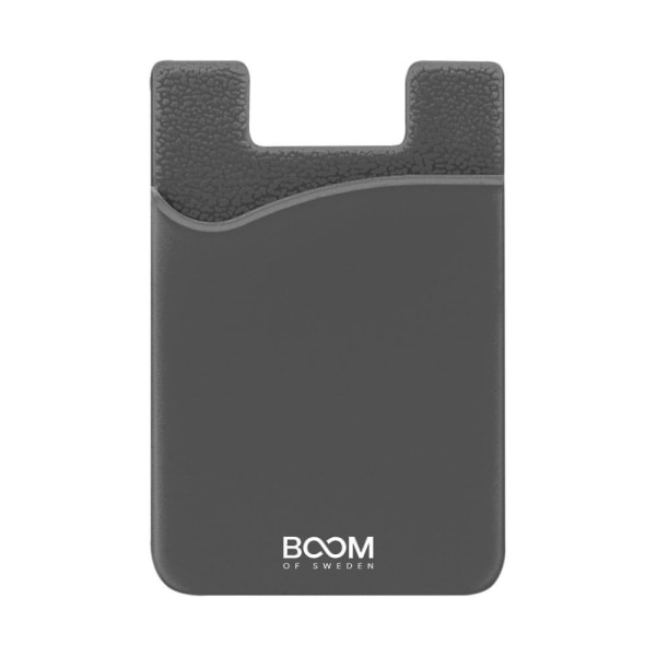 BOOM - Itseliimautuva korttikotelo - harmaa Grey